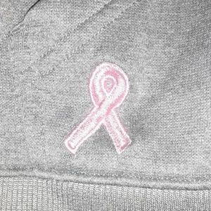 Under armour hoodie(breast cancer awareness)